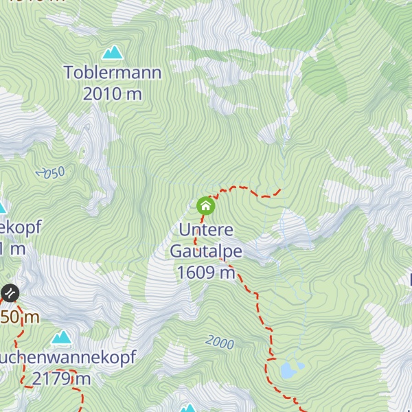 Map of Untere Gautalpe