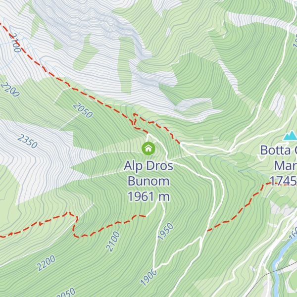 Map of Alp Dros Bunom