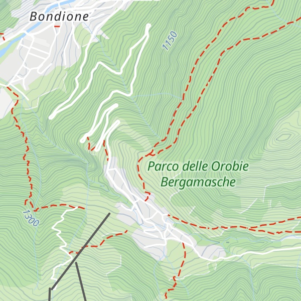 Map of Baita Merelli