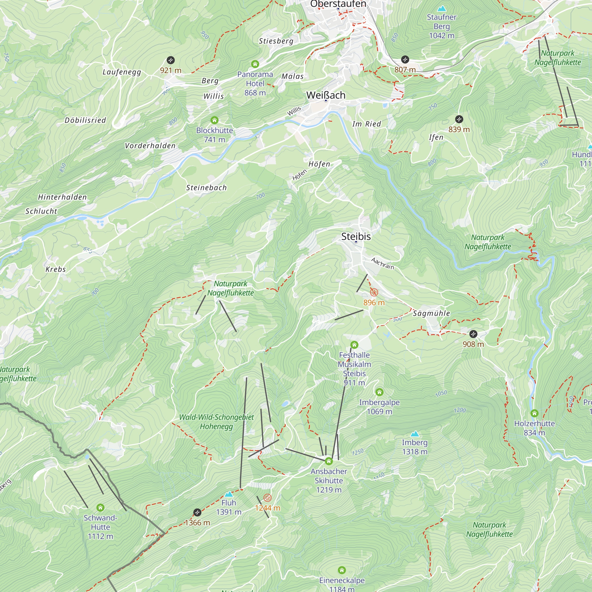 Ravensburger Haus map