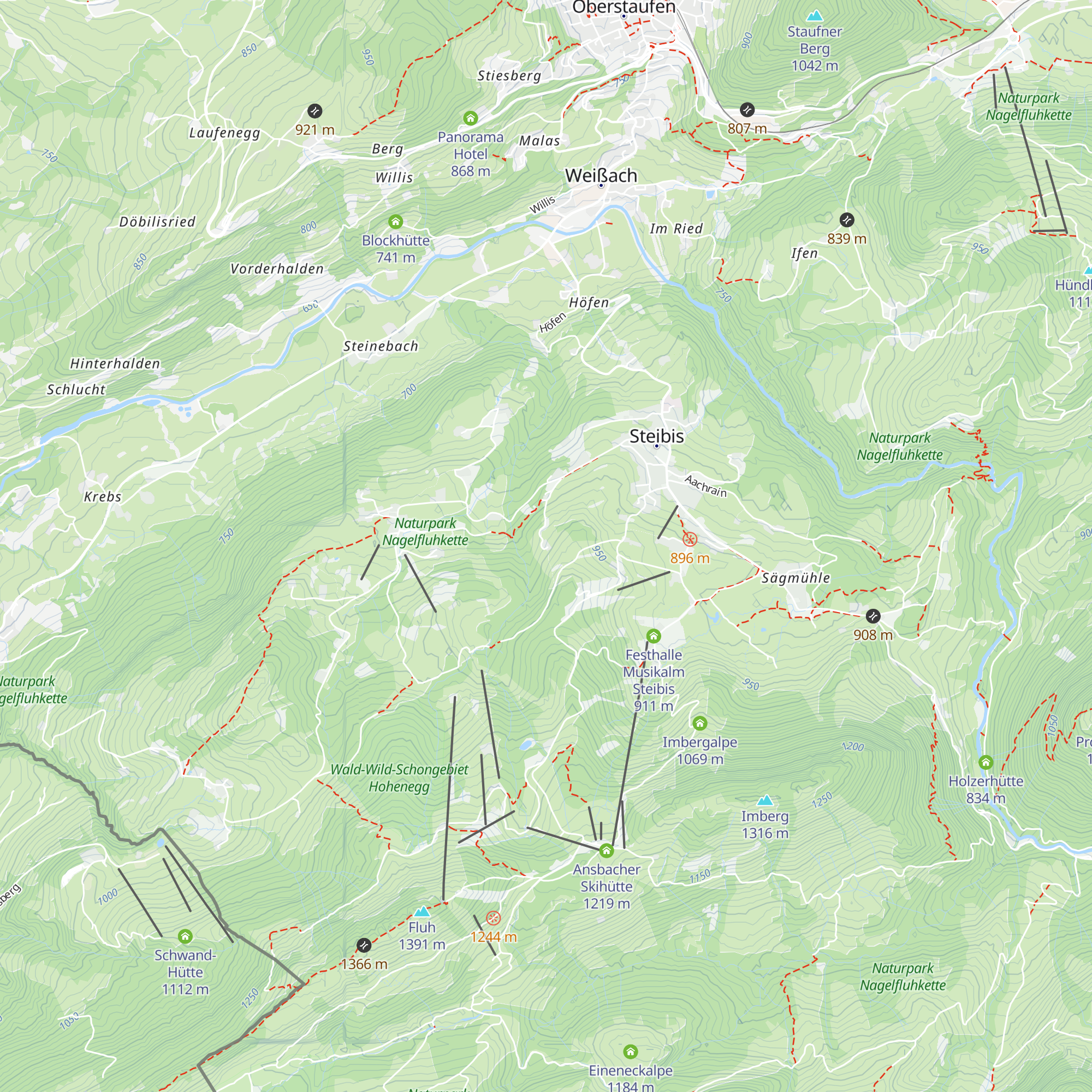Ravensburger Haus map