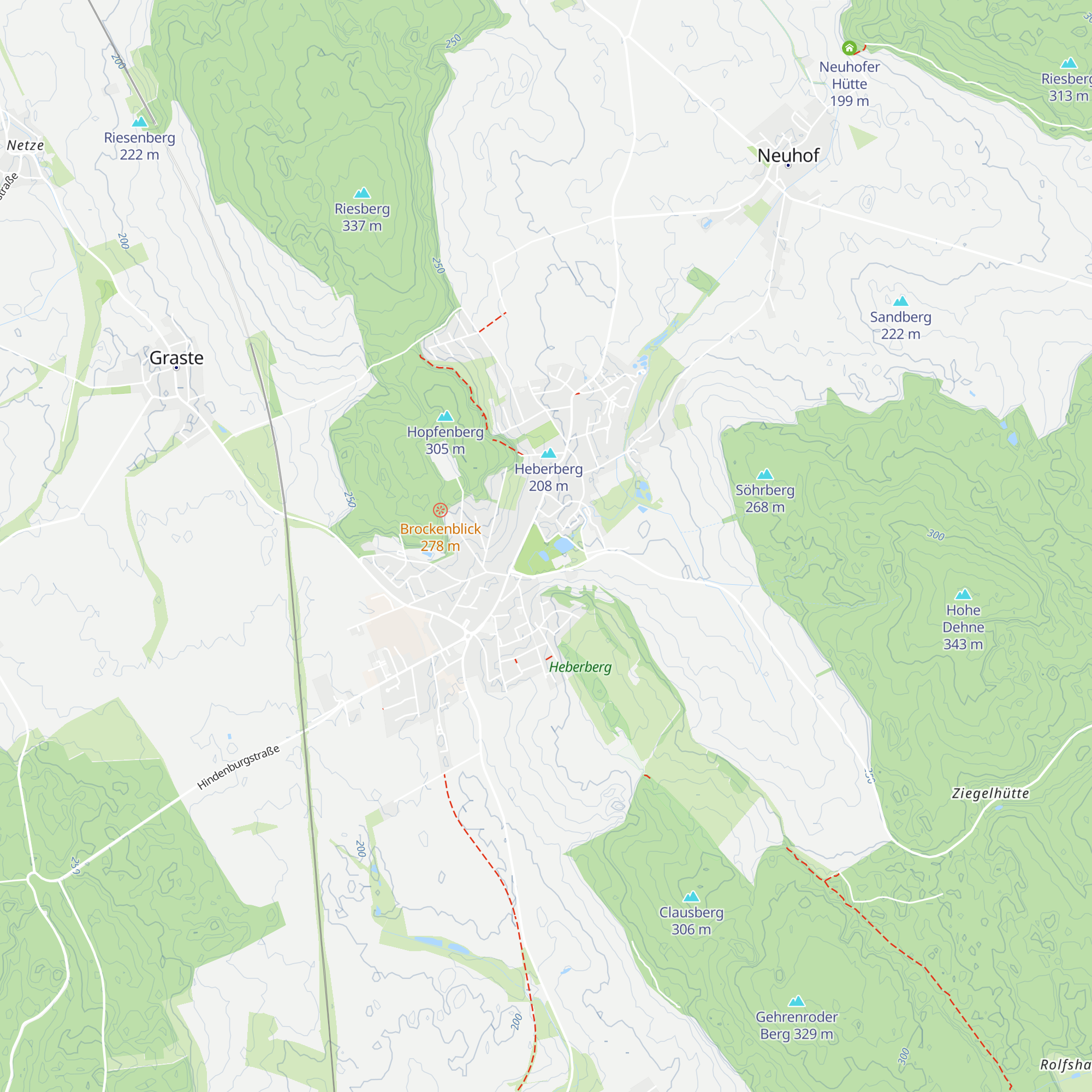 Touristeninformation map