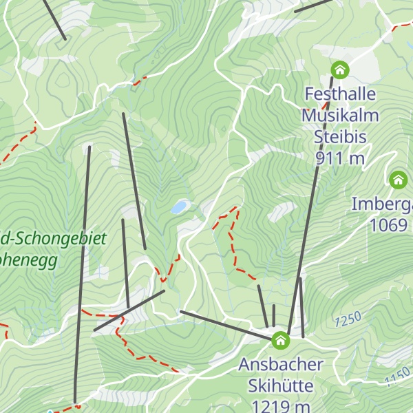 Map of Waltnersalpe