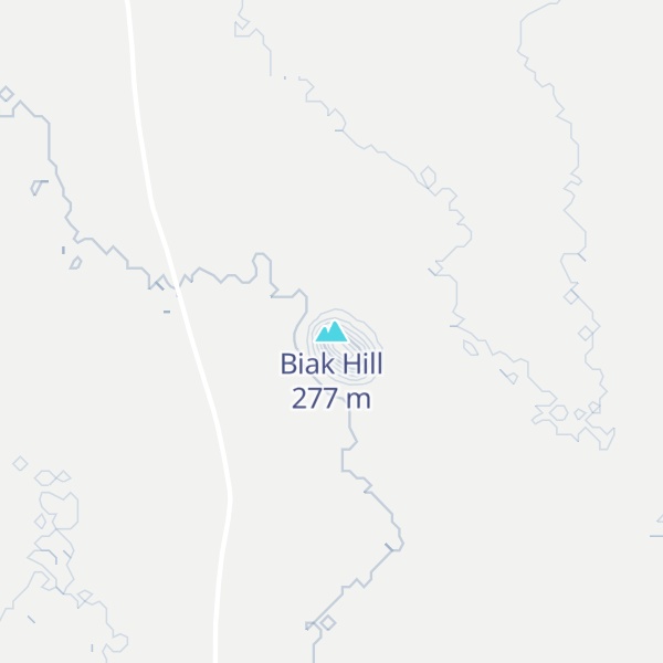Map of Biak Hill