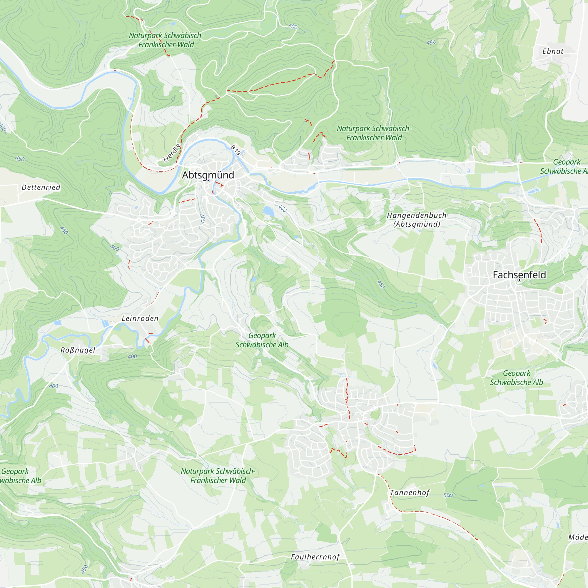 Skihütte map