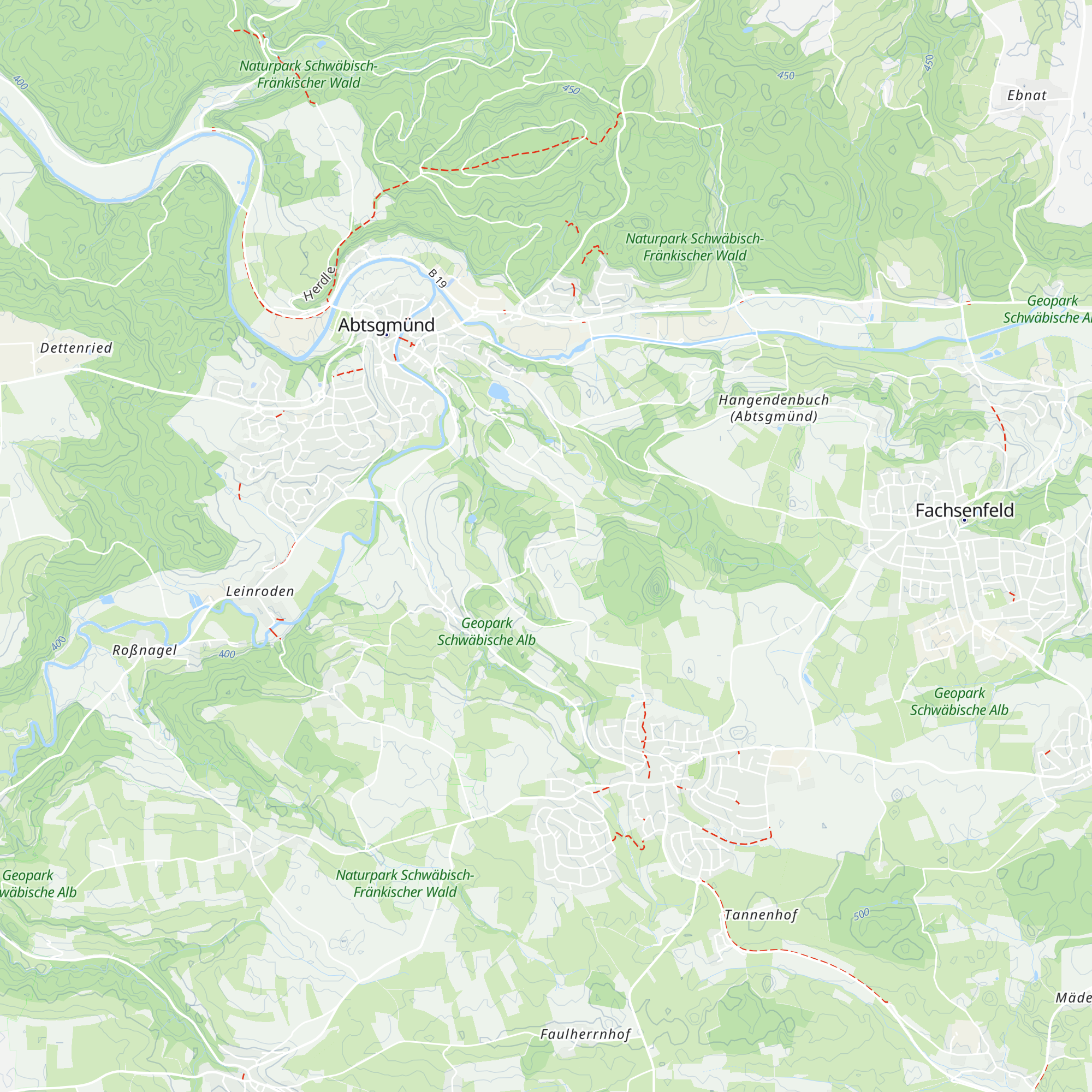 Skihütte map