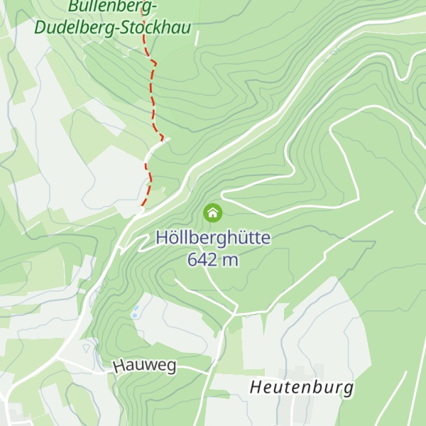 Map of Höllberghütte