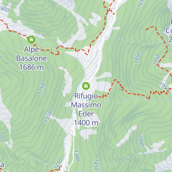 Map of Rifugio Massimo Erler