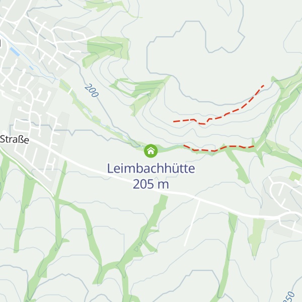 Map of Leimbachhütte