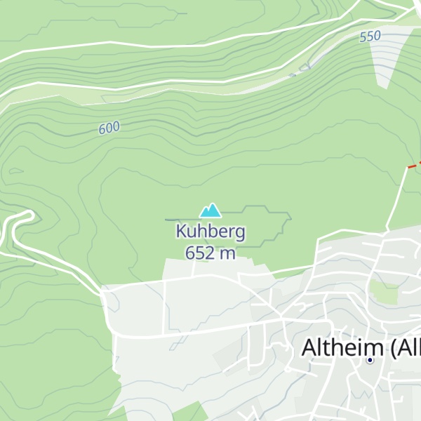 Map of Kuhberg