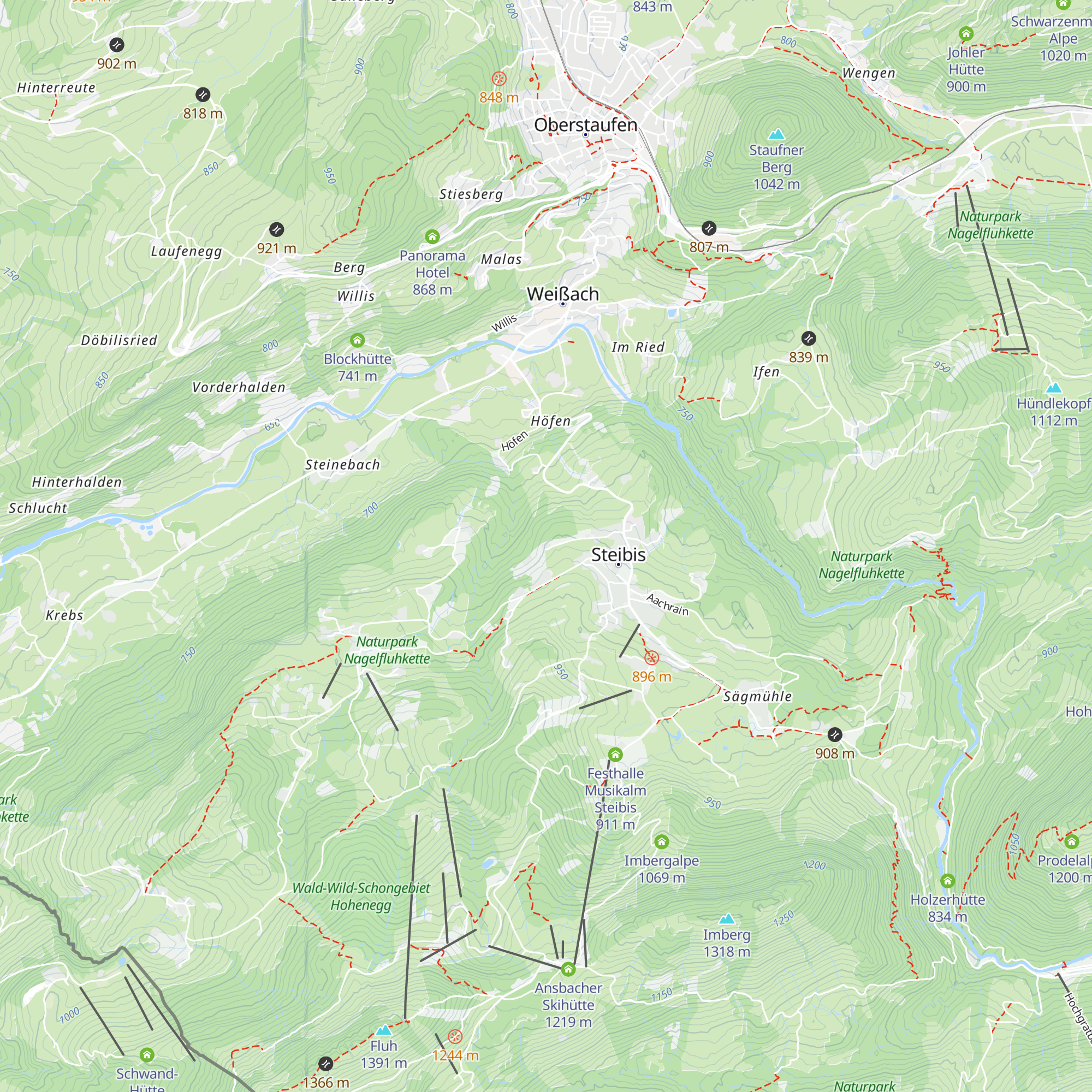 Gästehaus Teufele map