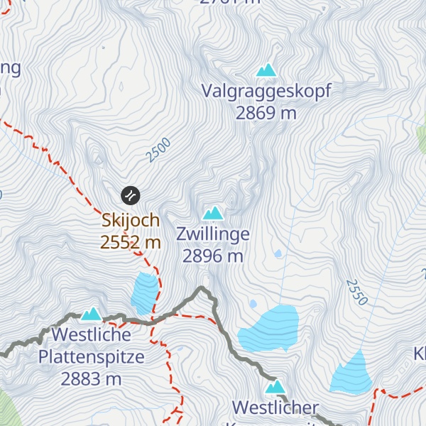 Map of Zwillinge