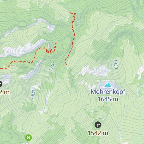 Map of Mittlere Unterspitzalpe