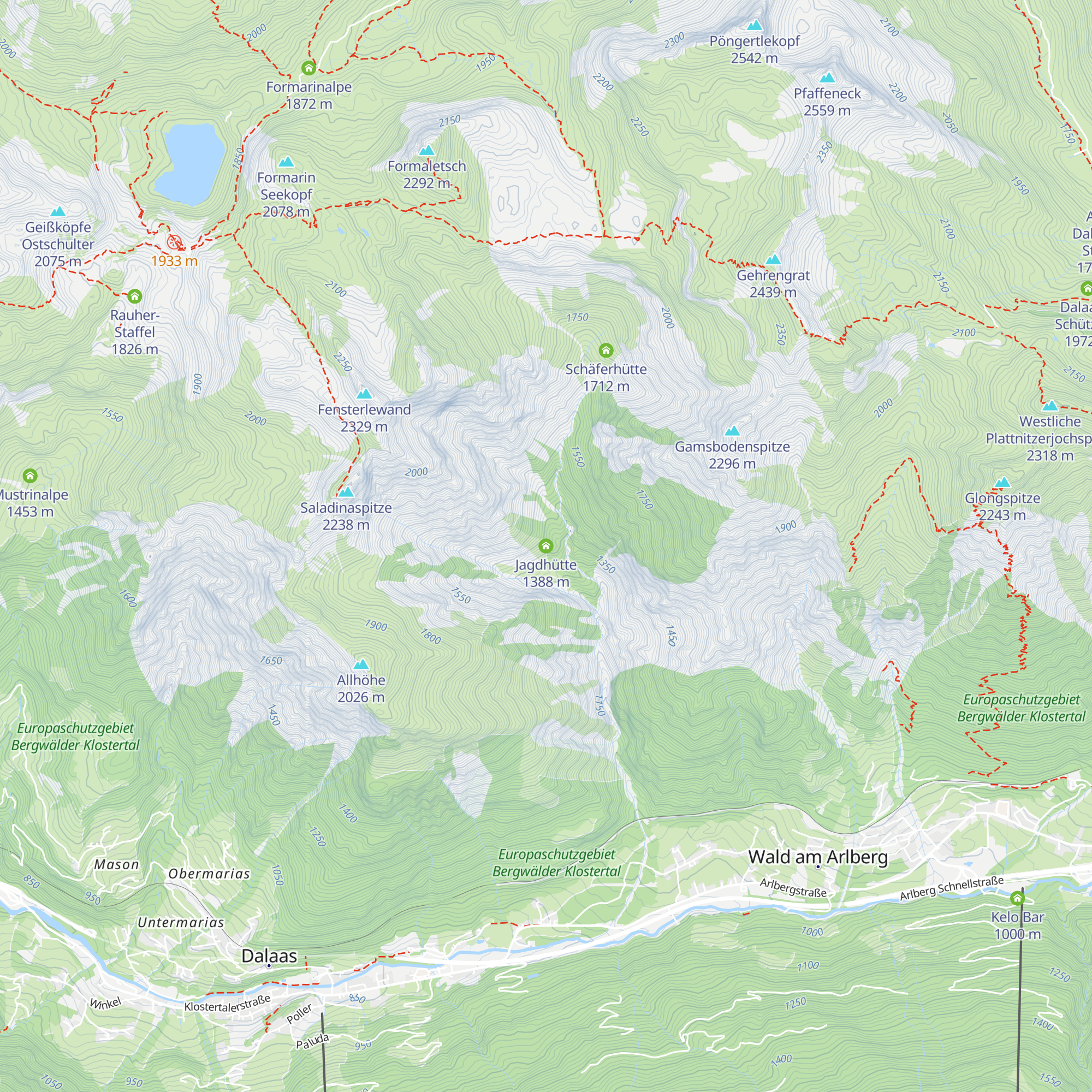 Jagdhütte map