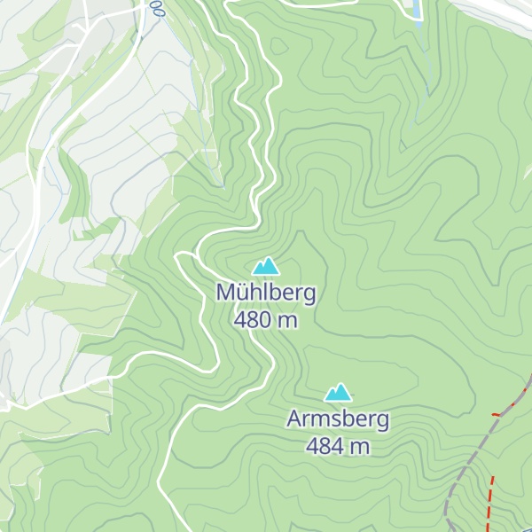 Map of Mühlberg