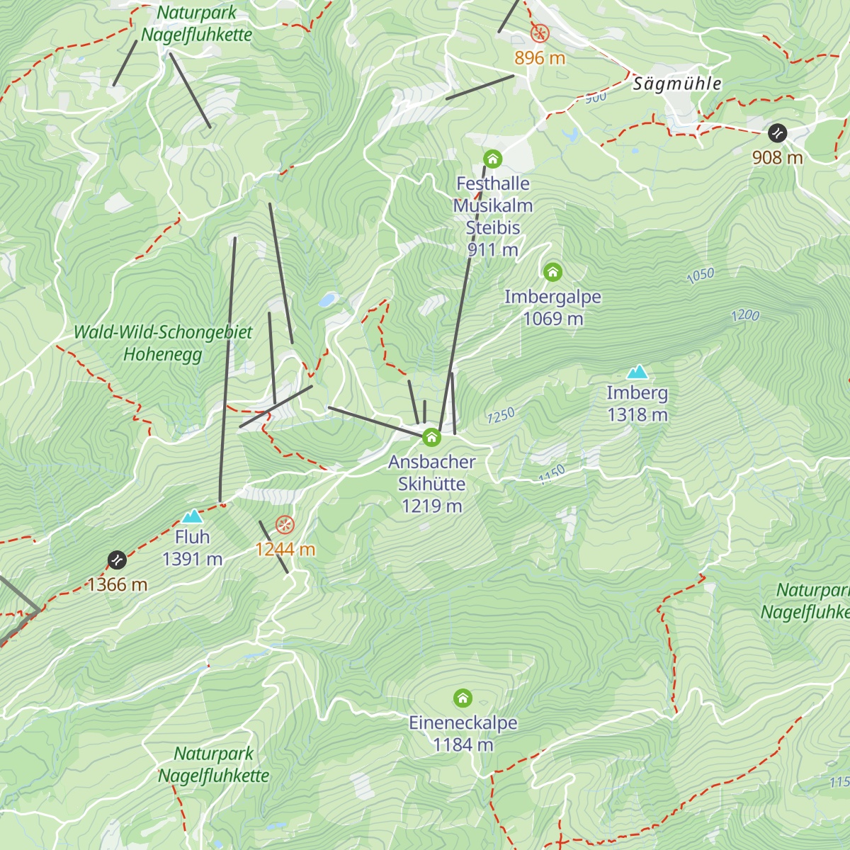 Imberghaus map