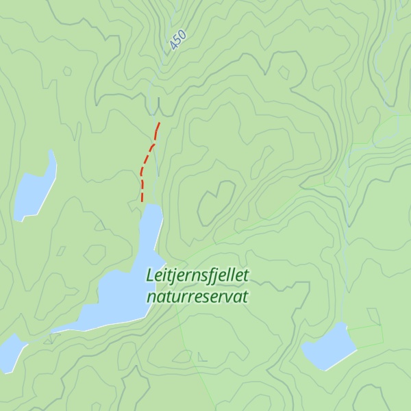 Map of Røysåsen