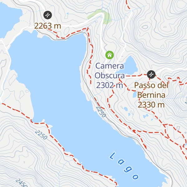 Map of Bahnhofbuffet Ospizio Bernina