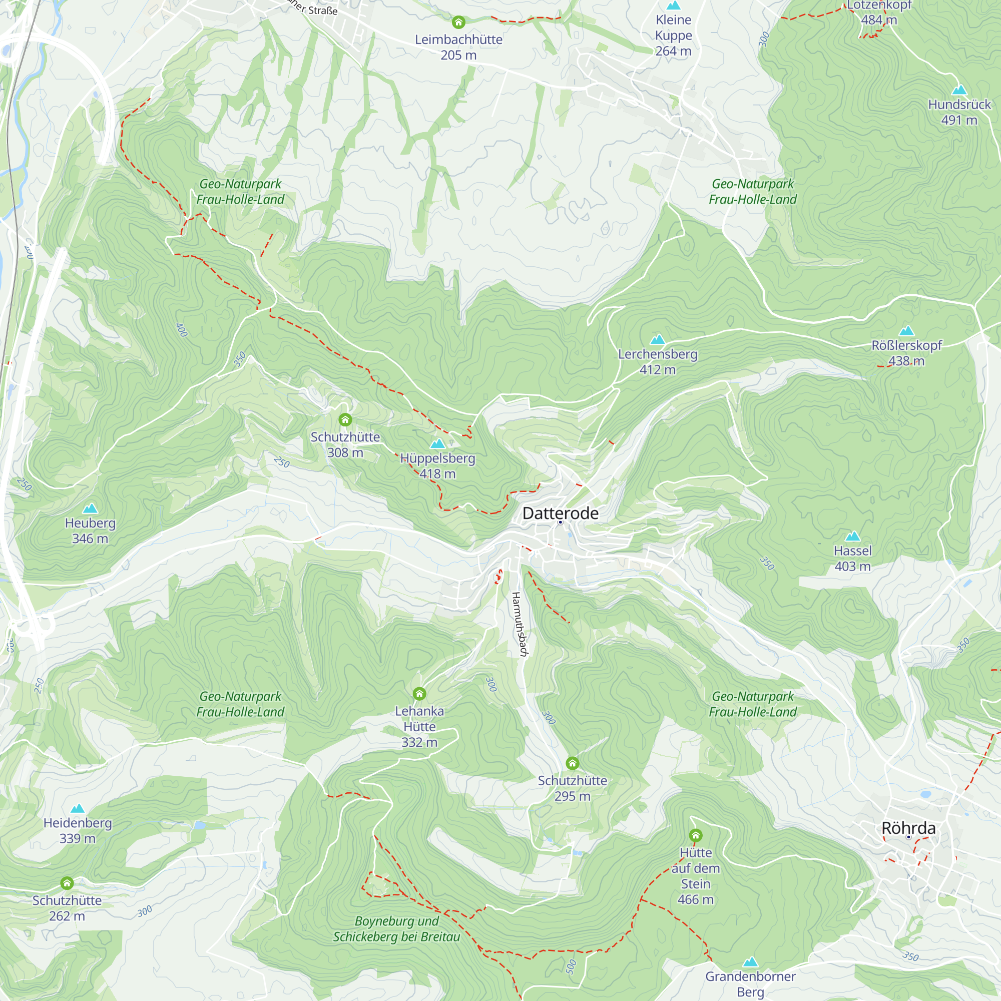 Schutzhütte map