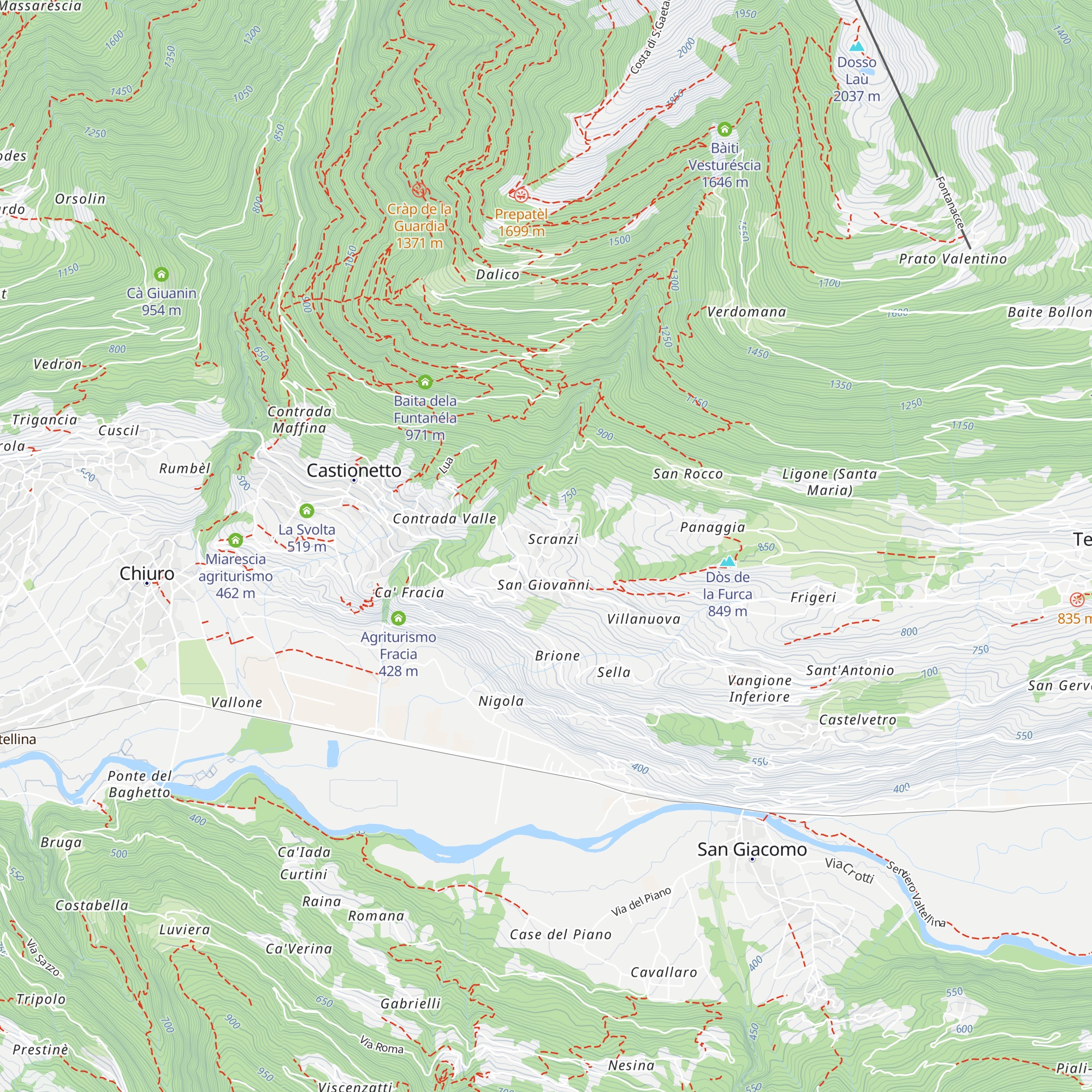 Ristorante Belandin map