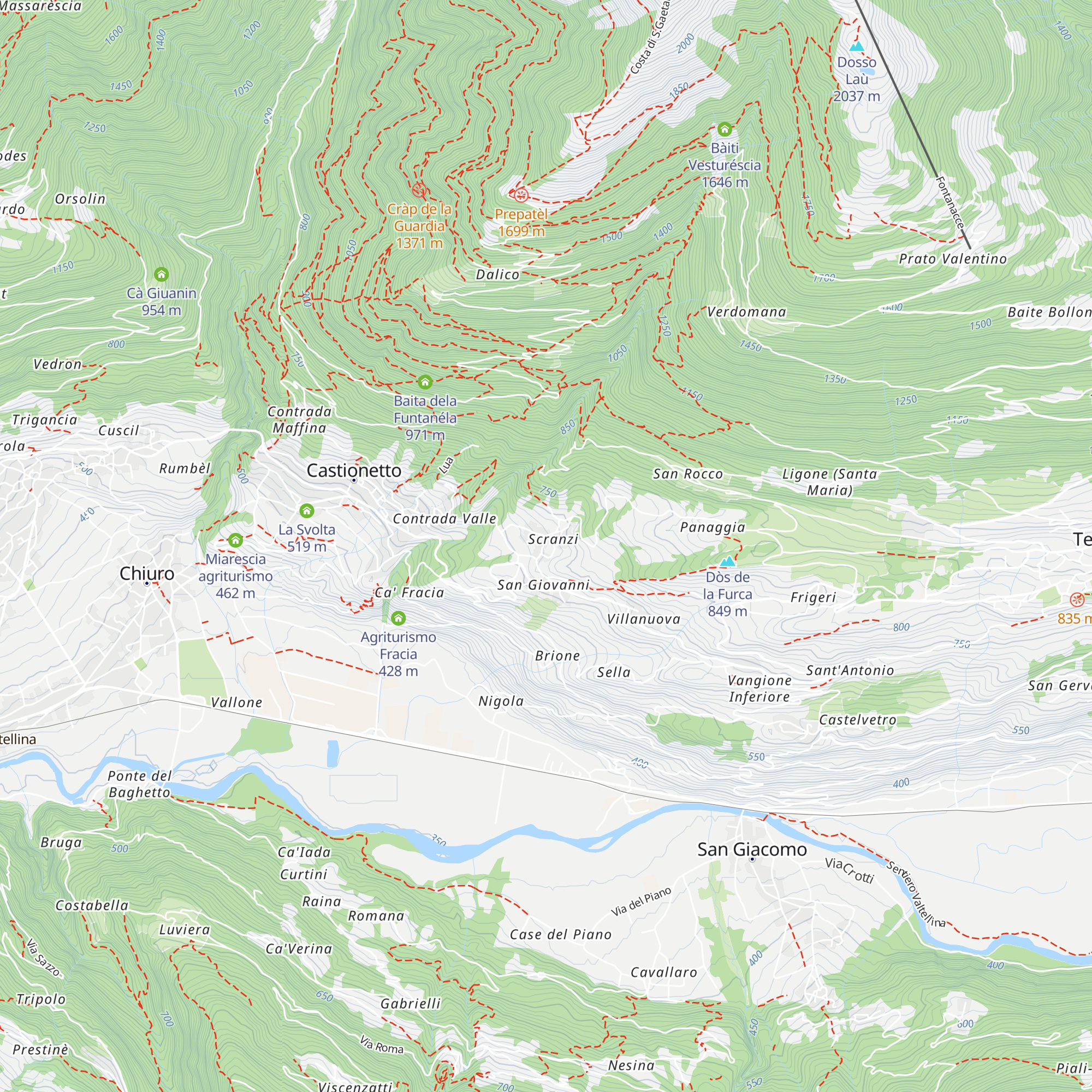 Ristorante Belandin map