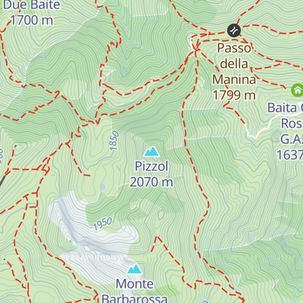 Map of Pizzol