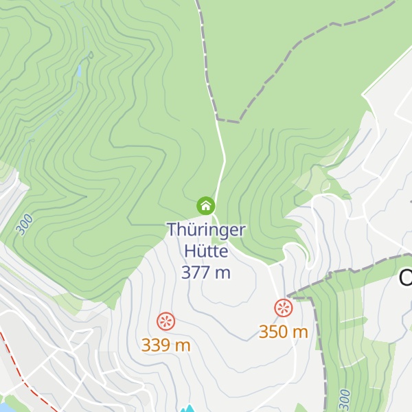 Map of Thüringer Hütte