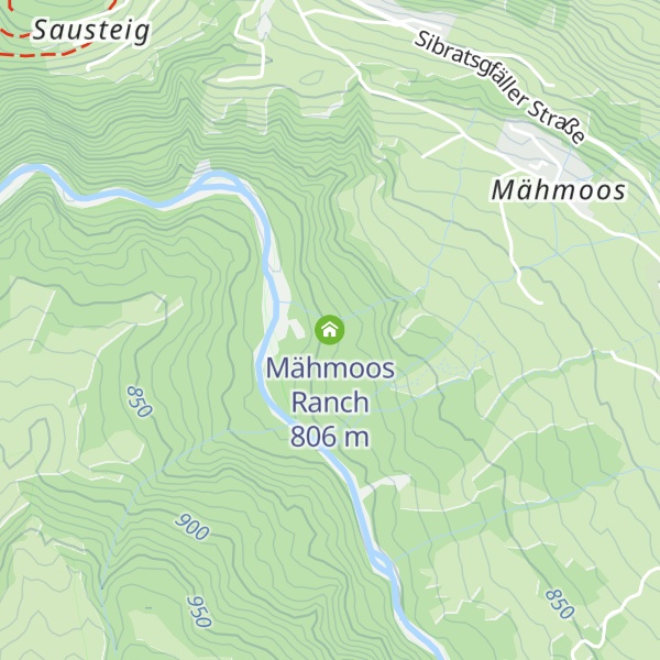 Map of Mähmoos Ranch