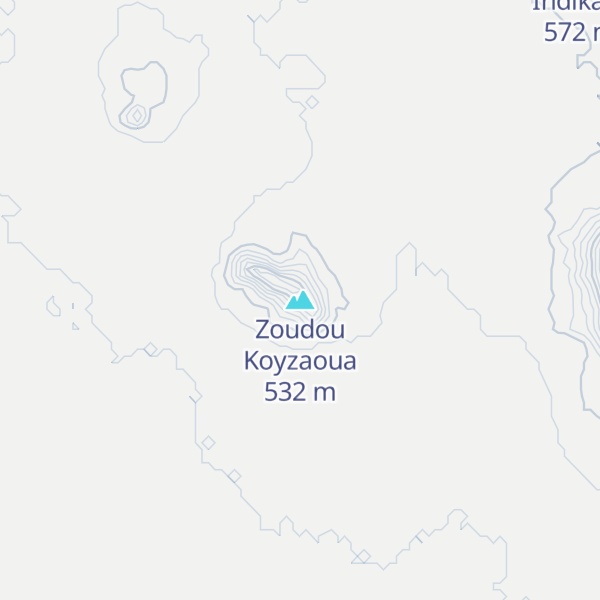 Map of Zoudou Koyzaoua