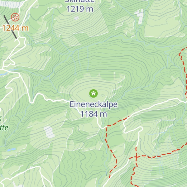 Map of Eineneckalpe