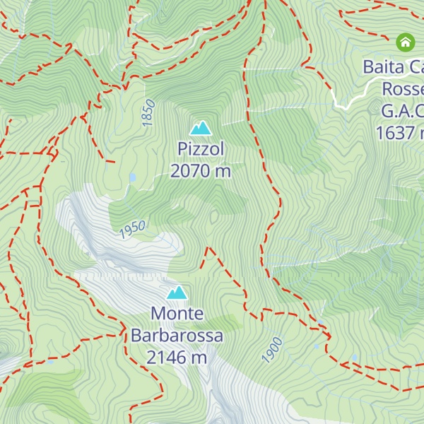 Map of Punta delle Oche