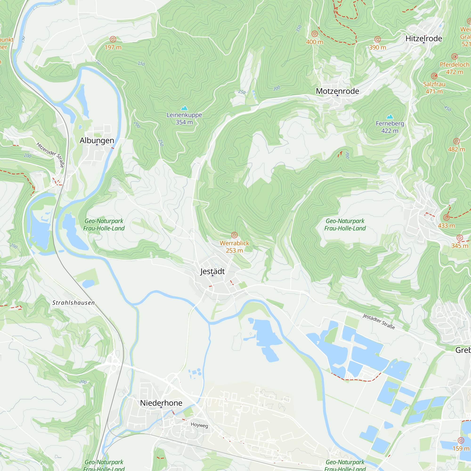 Karl Heiderich Hütte map