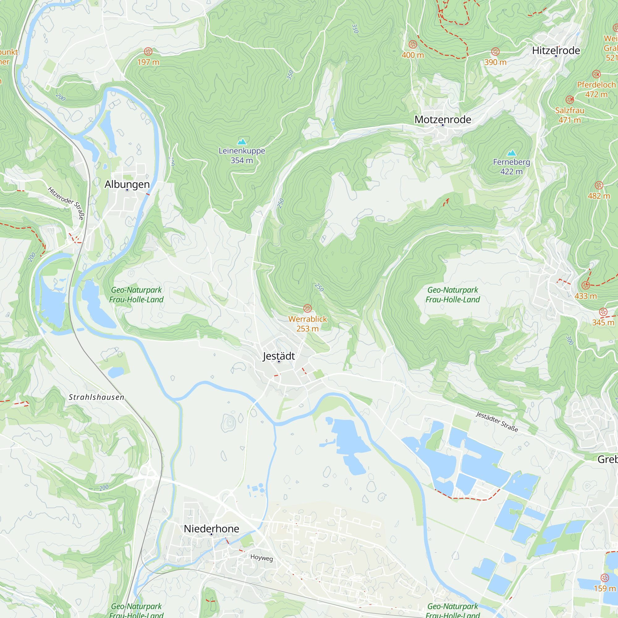 Karl Heiderich Hütte map