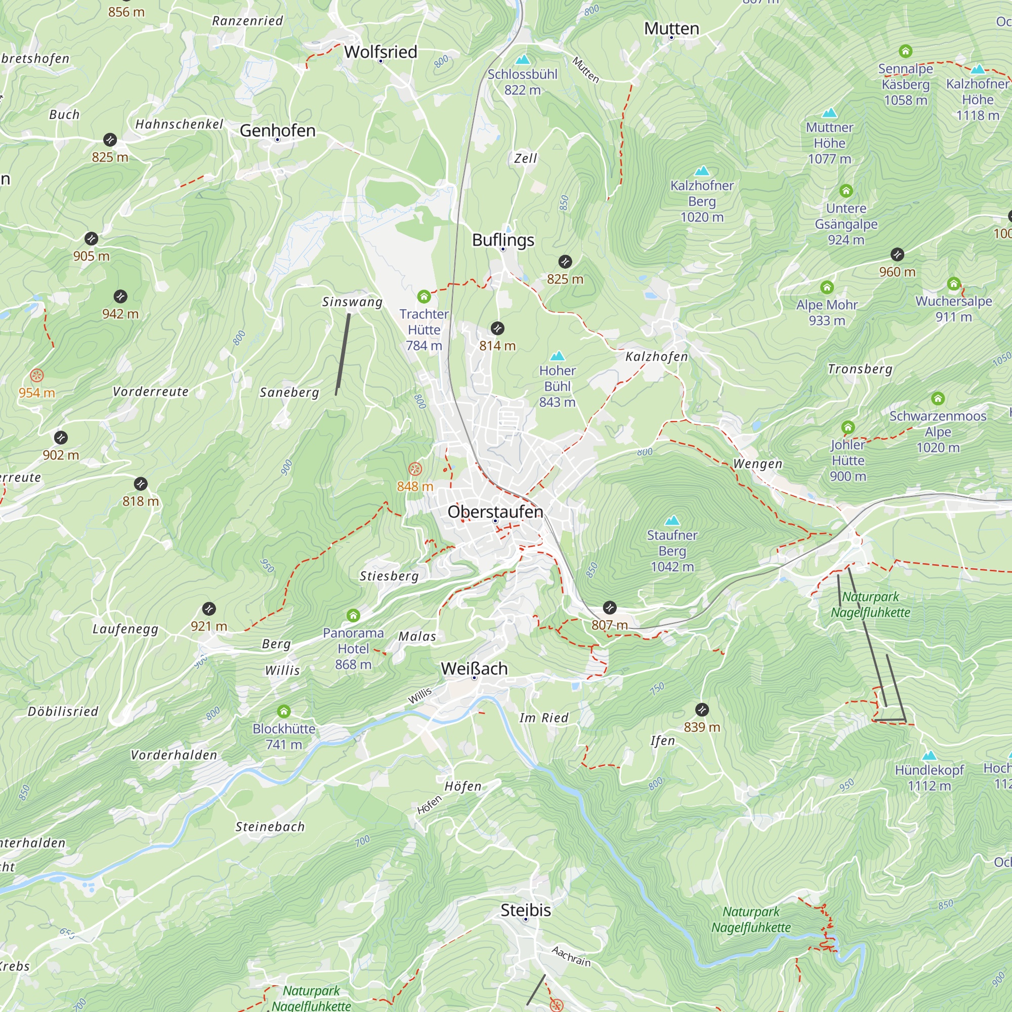 Pension Schihütte map