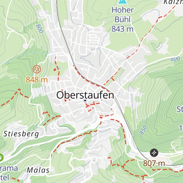 Map of Pension Schihütte