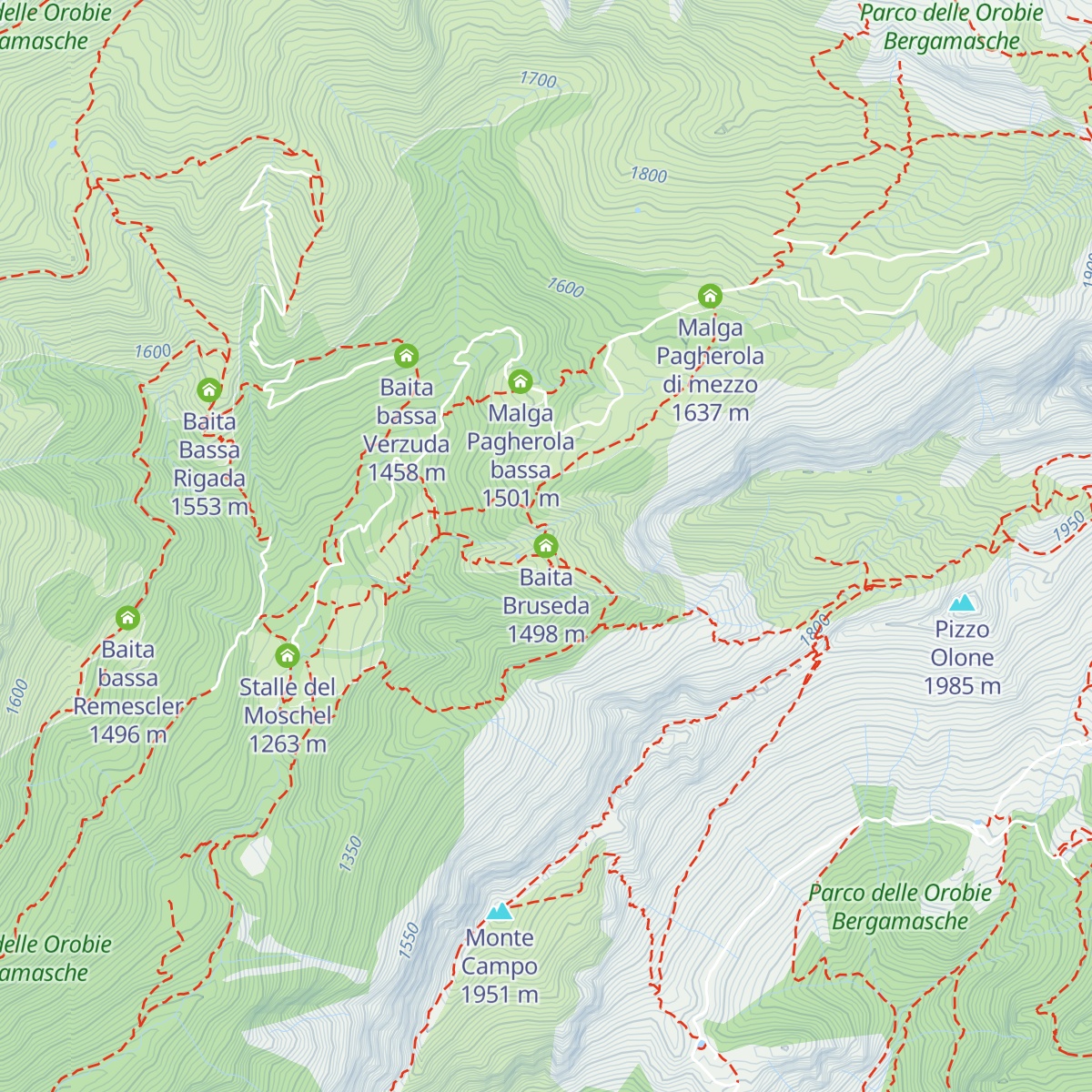 Baita Bruseda map