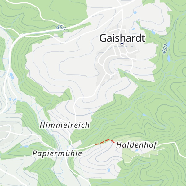 Map of Schutzhütte Spielplatz Gaishardt