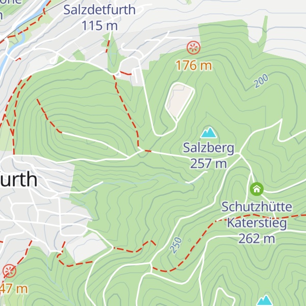Map of Schutzhütte Kuhlager