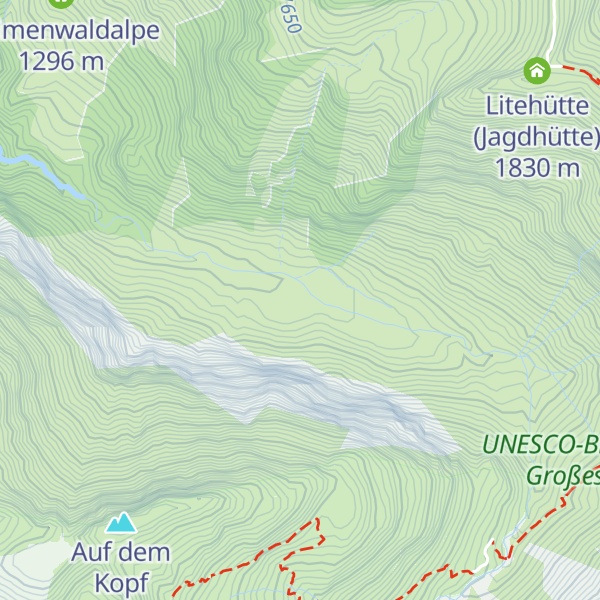 Map of Metzgertobelalpe