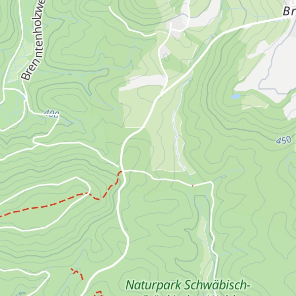 Map of Bernhards Hütte