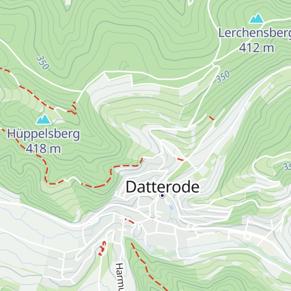 Map of Barbarossahütte