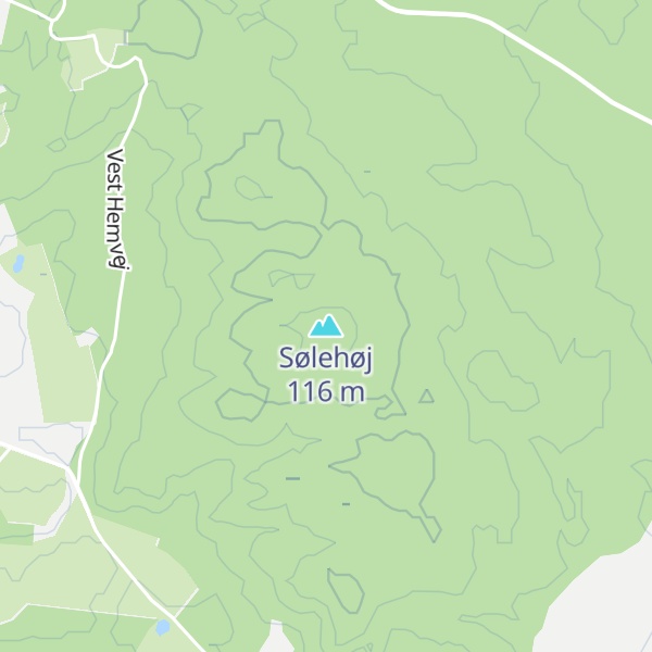 Map of Sølehøj