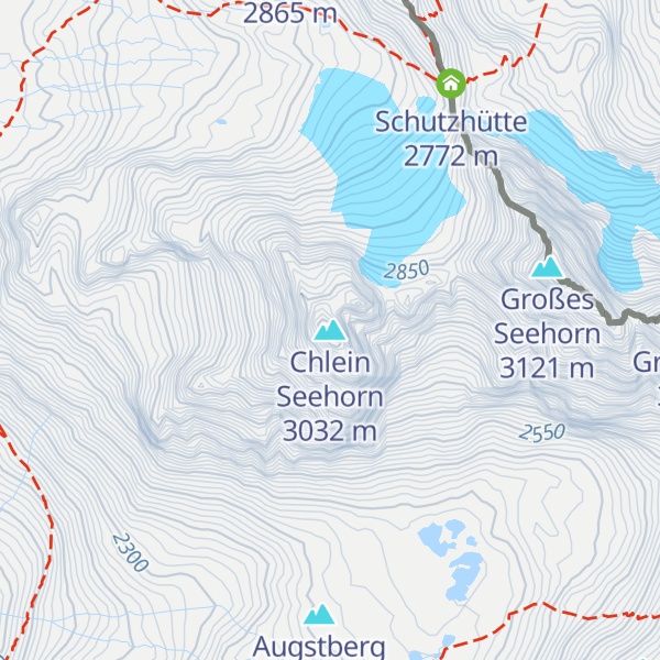 Map of Chlein Seehorn
