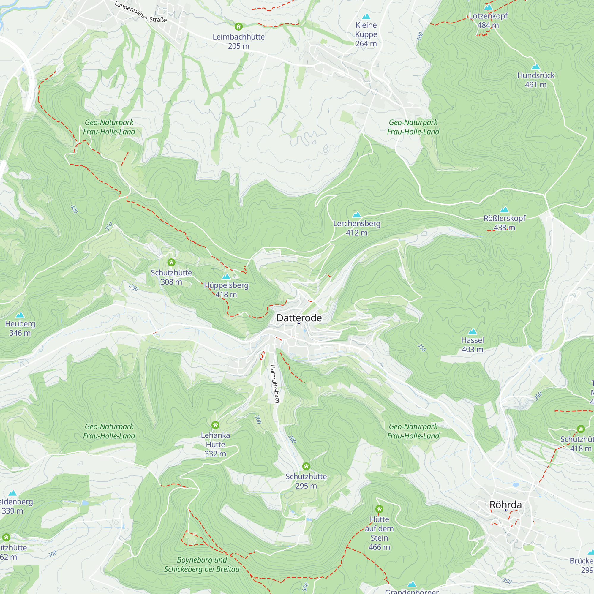 Konrad-Hartmann-Hütte map