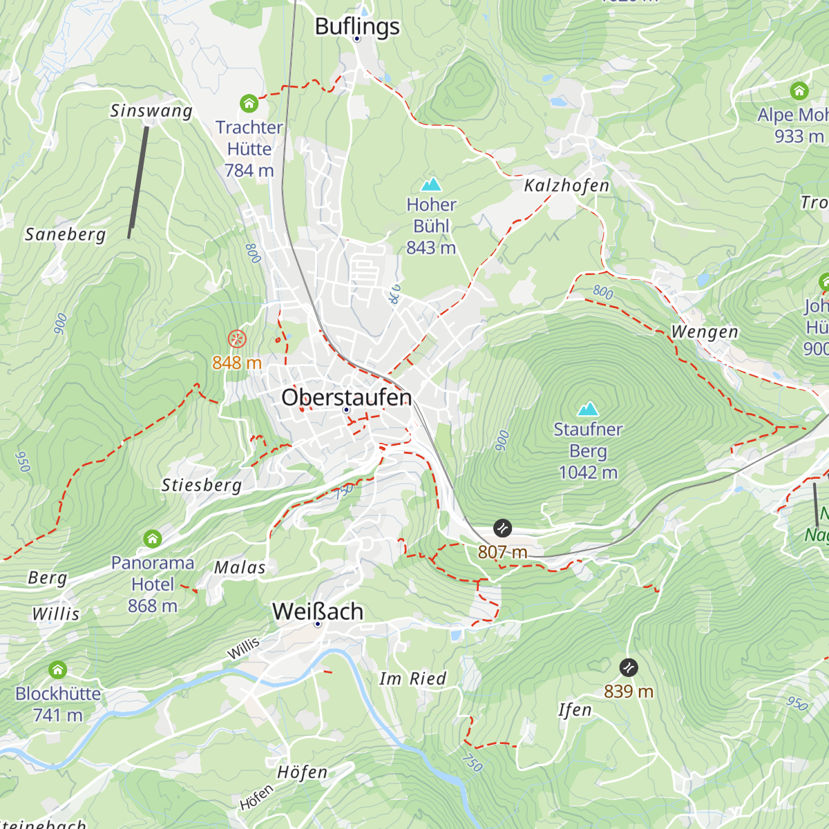Tourist-Info Bahnhof map