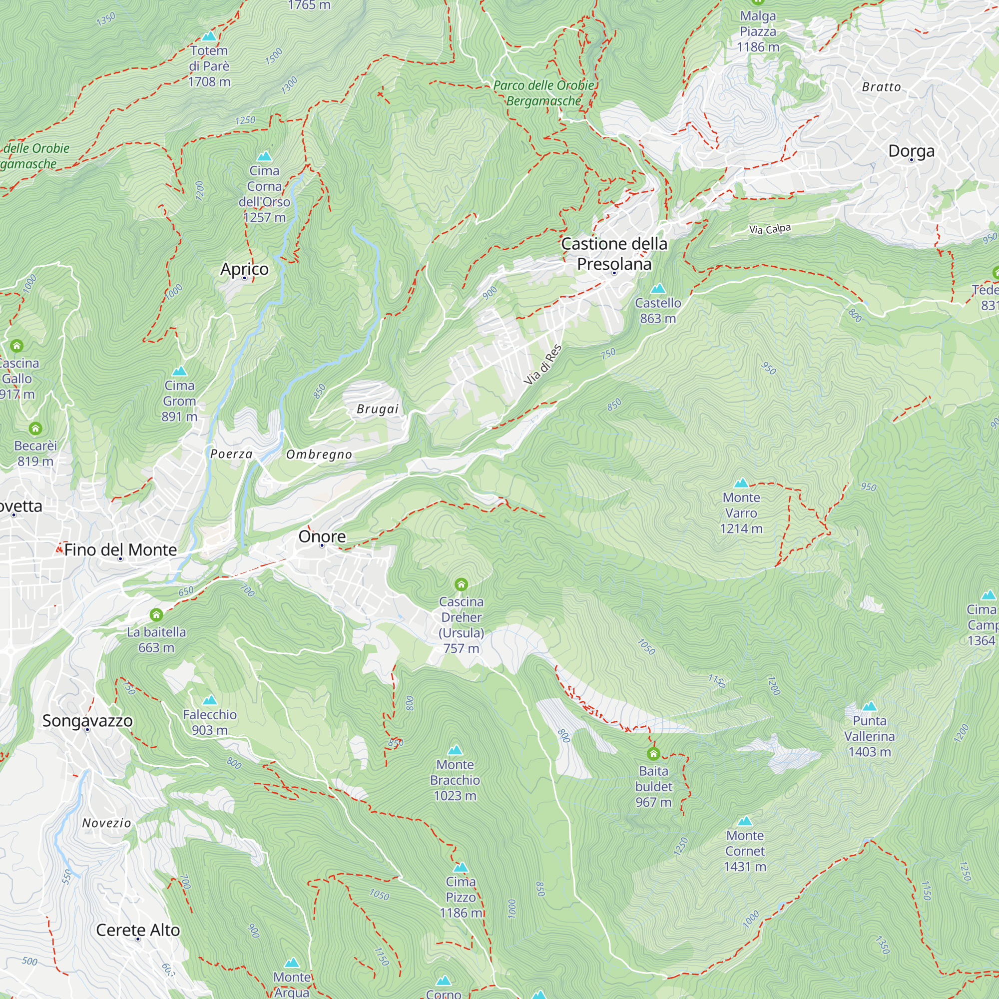 Agriturismo Fattoria della Felicità map