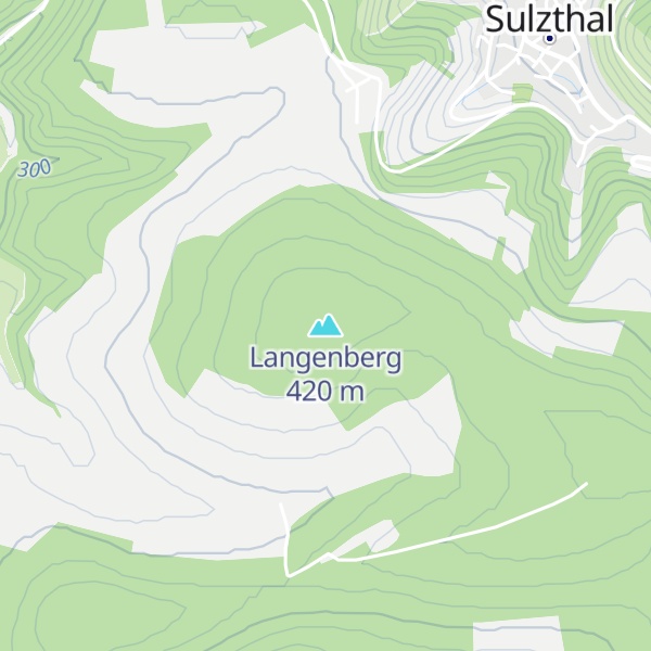 Map of Langenberg