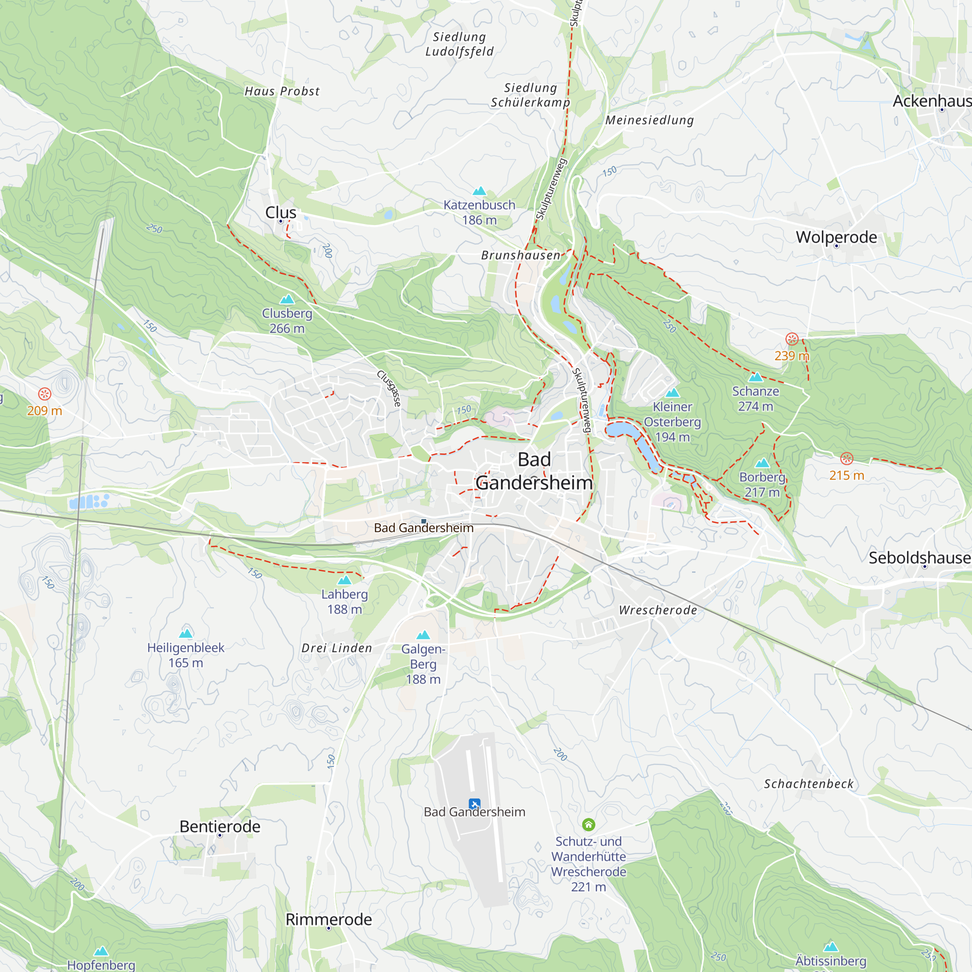 Tourist Information map