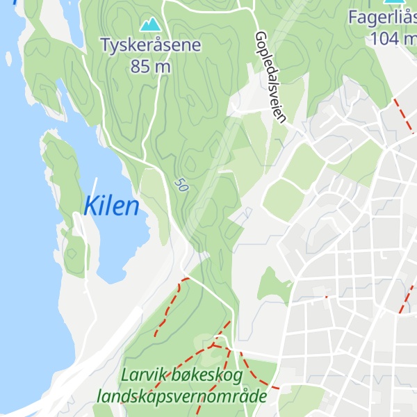 Map of Utsikten