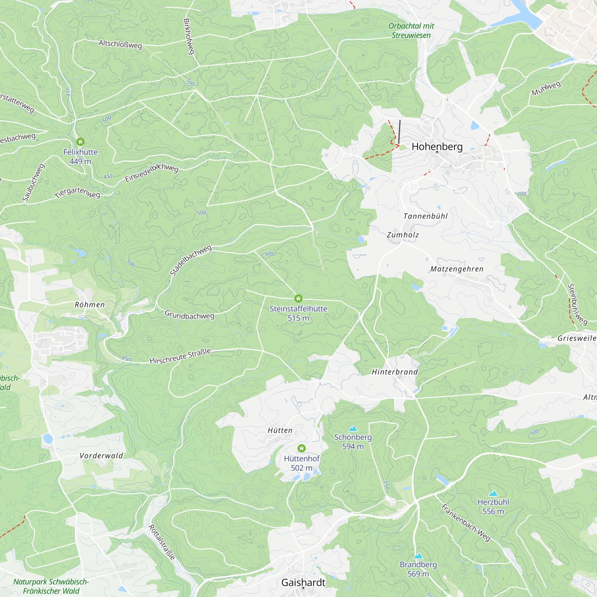Steinstaffelhütte map